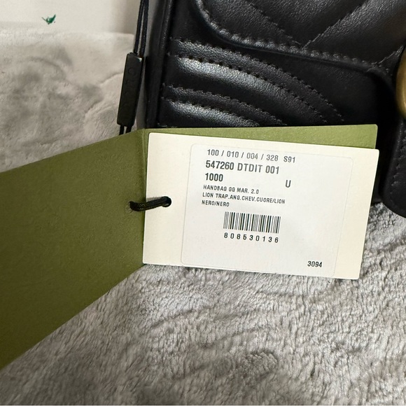 Authentic GUCCI Marmont mini top handle bag NEVER USED. *New pics added 12/24/24 - Picture 11 of 15